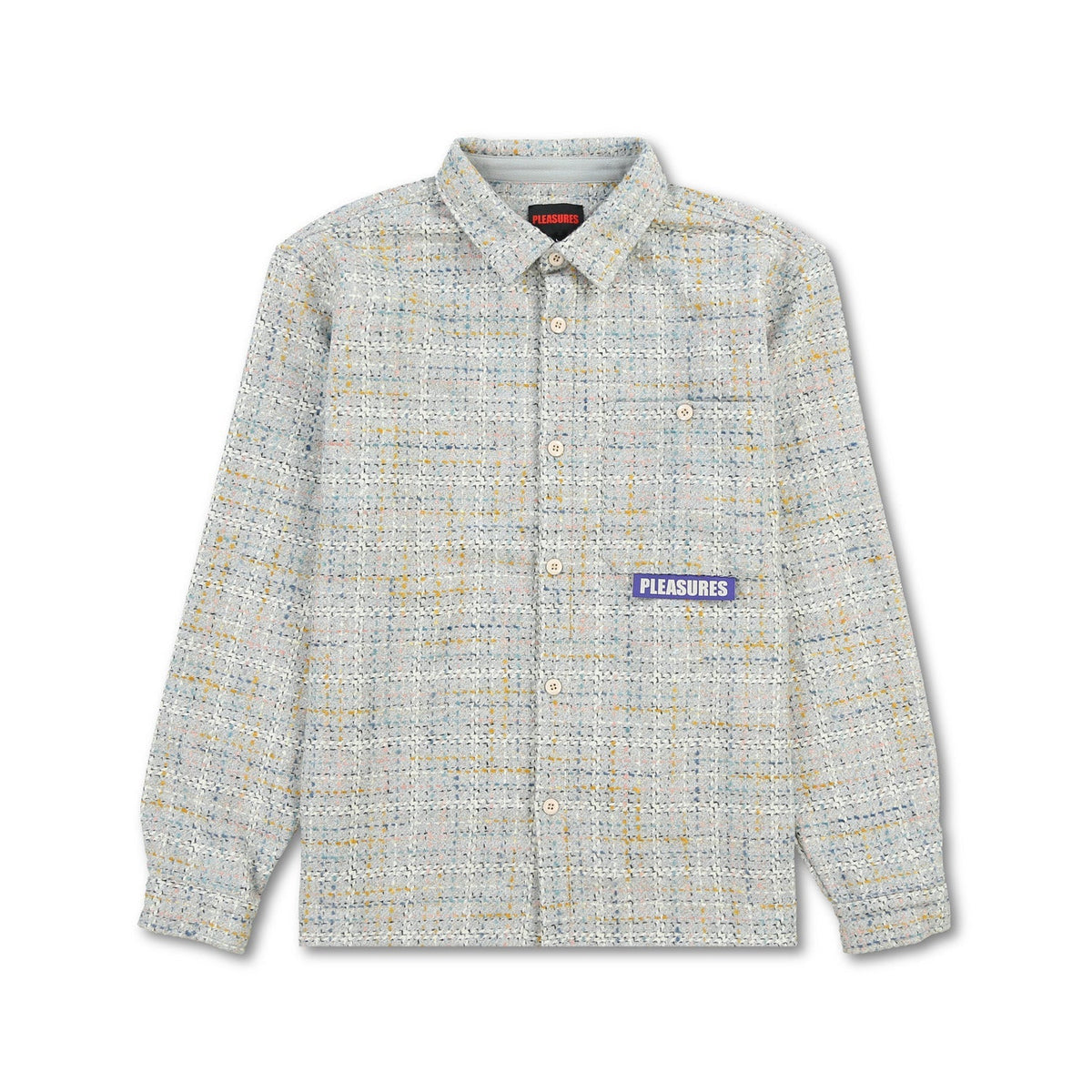 Pleasures Men Periodic Work Shirt Grey