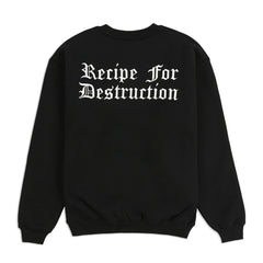 Pleasures Men Recipe Crewneck Black