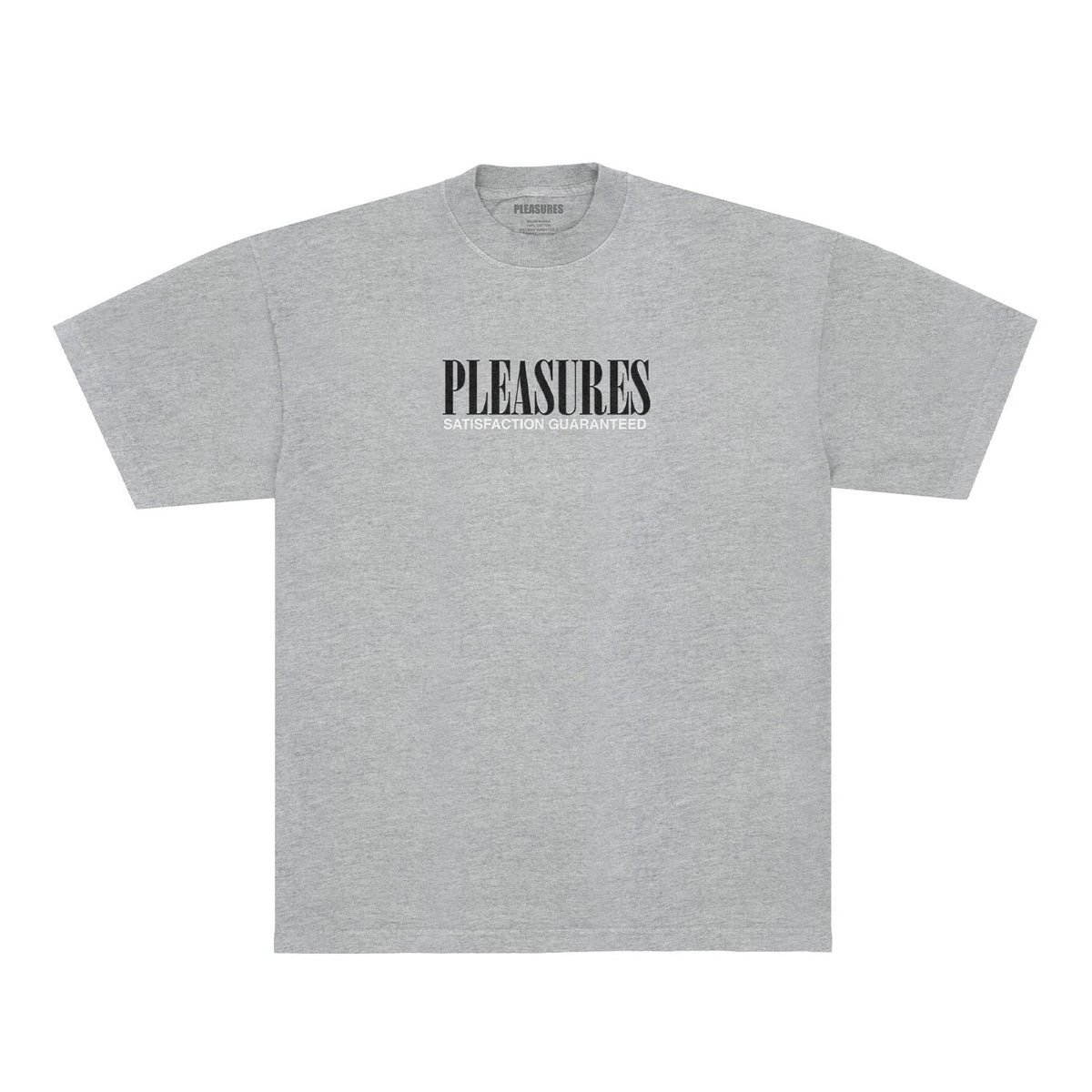 Pleasures Men Satisfaction T-Shirt Grey