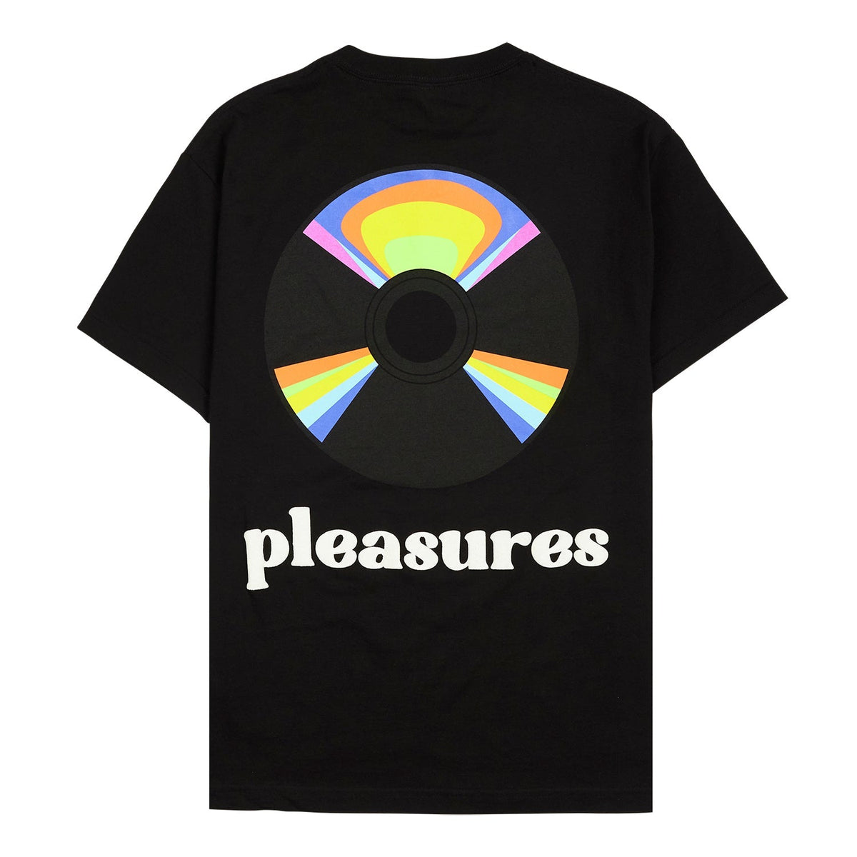Pleasures Men Spin T-Shirt Black