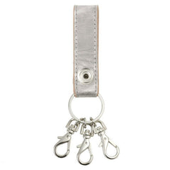 Porter Foil Key Holder Gray Silver