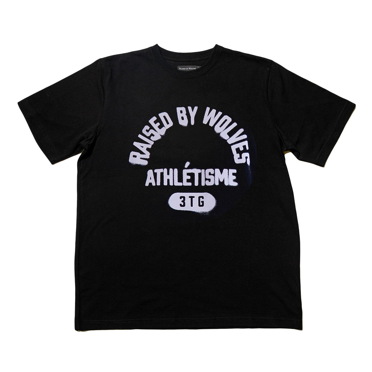 Raised By Wolves Athletisme Tee Black