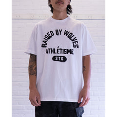 Raised By Wolves Athletisme Tee White
