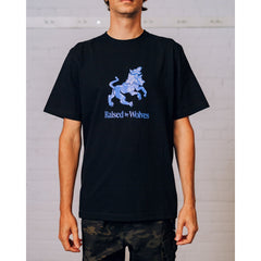 Raised By Wolves Cerberus Tee Black