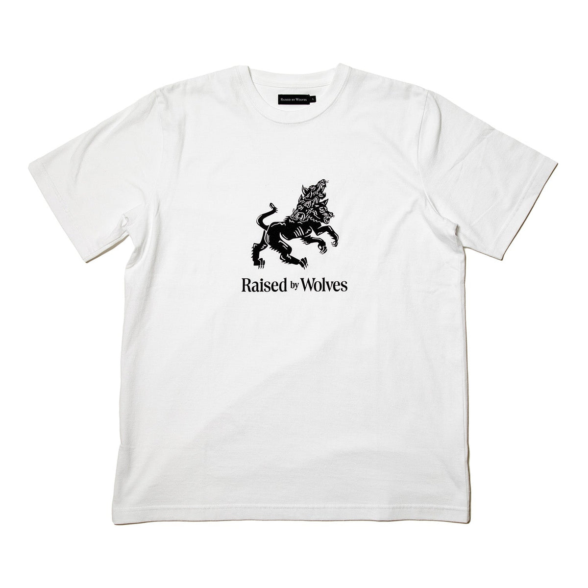Raised By Wolves Cerberus Tee White