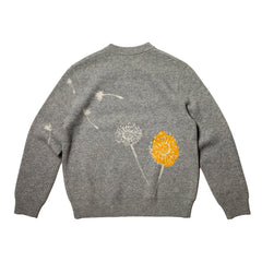 Raised By Wolves DMA Intarsia Sweater Heathered Grey