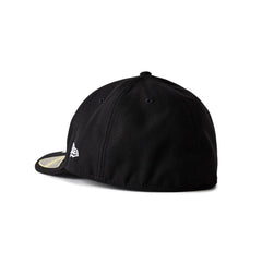 Reigning Champ Men Woven New Era Low Pro 59Fifty Arch Logo Cap Black White