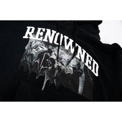 Renowned Wolves In Paradise Hoody Black Men RD126