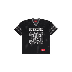 Supreme Bandana Football Jersey 'Black'