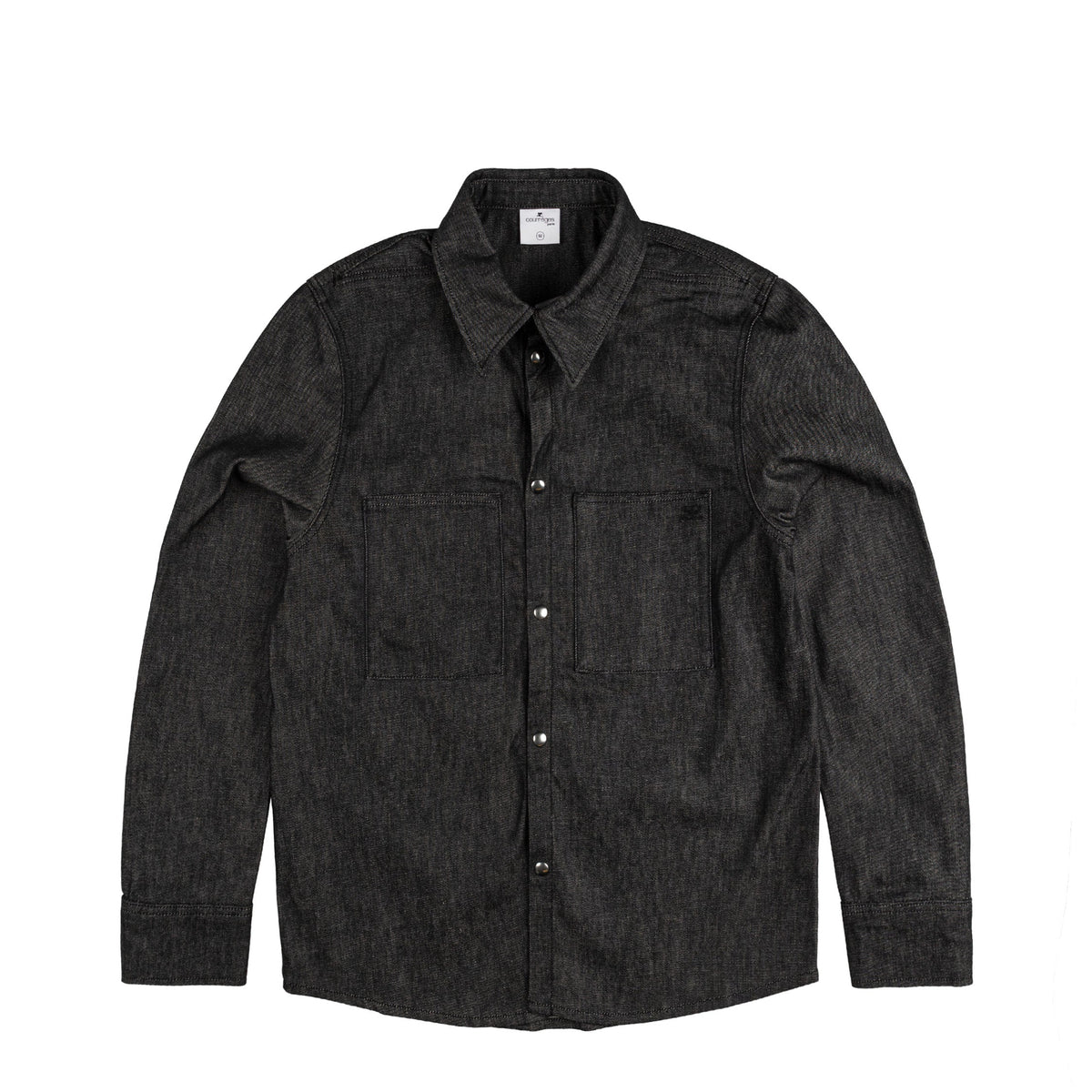 Courreges 2-Pocket Denim Overshirt